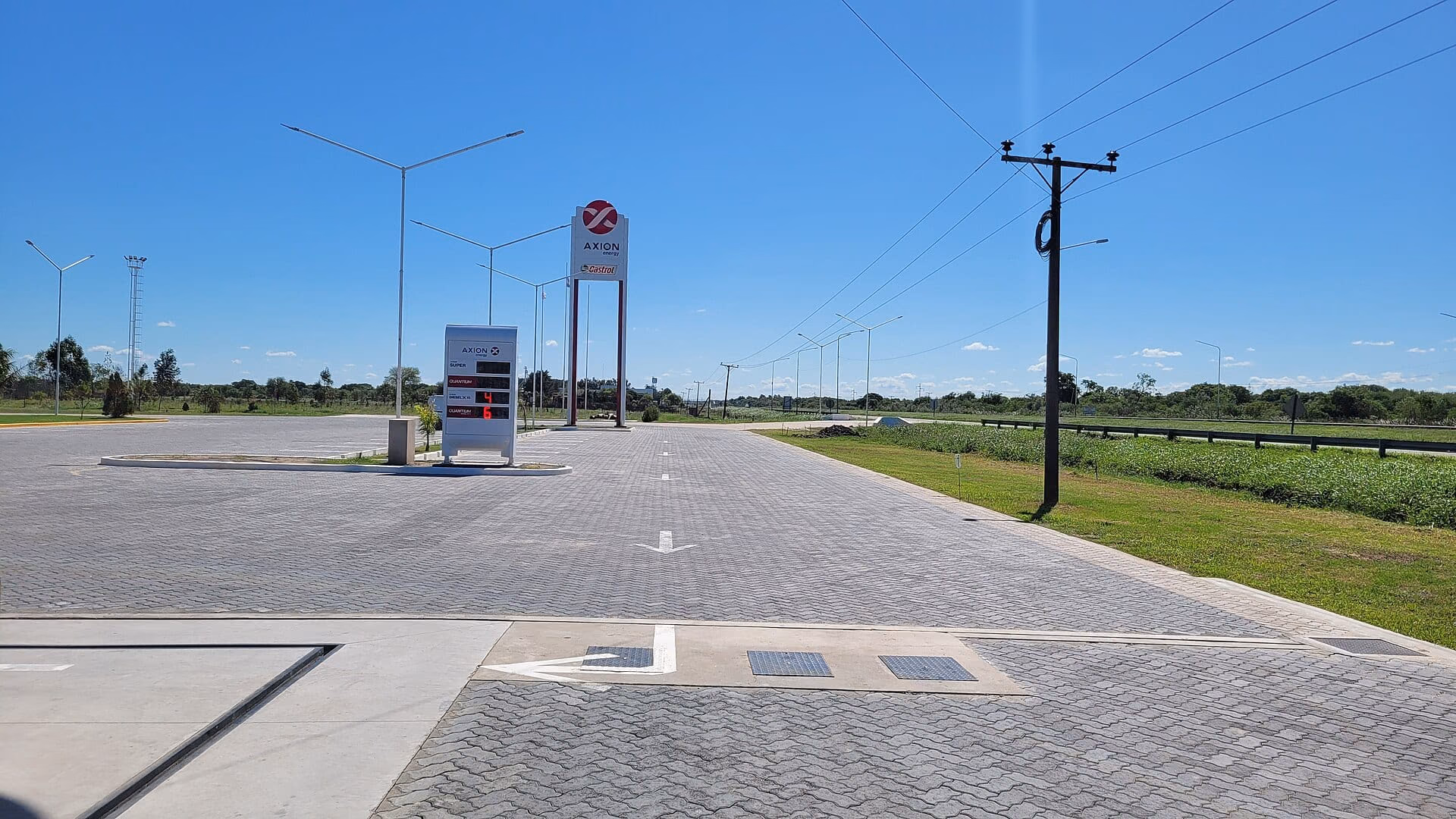 Ruta Nacional 16 a la altura de Puerto Tirol, Chaco.